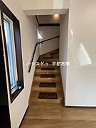 人気のリビング階段です。