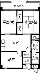 間取図画像 3DK