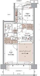 ザ・レジデンスひばりが丘 2LDKの間取図画像