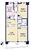 間取り：●専有面積：61.20m2＋テラス9.16m2／2SLDK