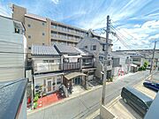 バルコニーからの眺望！陽当たり・通風良好です♪