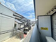 バルコニーからの眺望！陽当たり・通風良好です♪