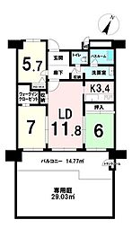 間取図画像 4LDK