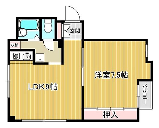 狭山Dハウス_間取り_0