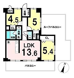 ライオンズマンション川口第11 3LDKの間取図画像