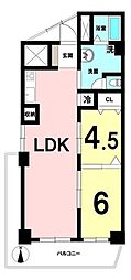 西川口ファミリーマンション 1LDKの間取図画像