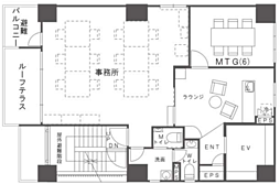 セット東京ビルの間取図画像
