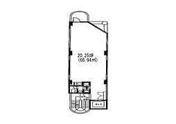 西麻布来山ビルの間取図画像