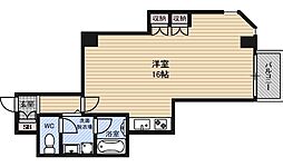 ディナスタビル ワンルームの間取図画像