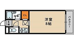 モリビル 1Kの間取図画像