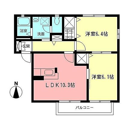アーバンハイツ雅2_間取り_0