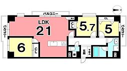 間取図画像 3LDK