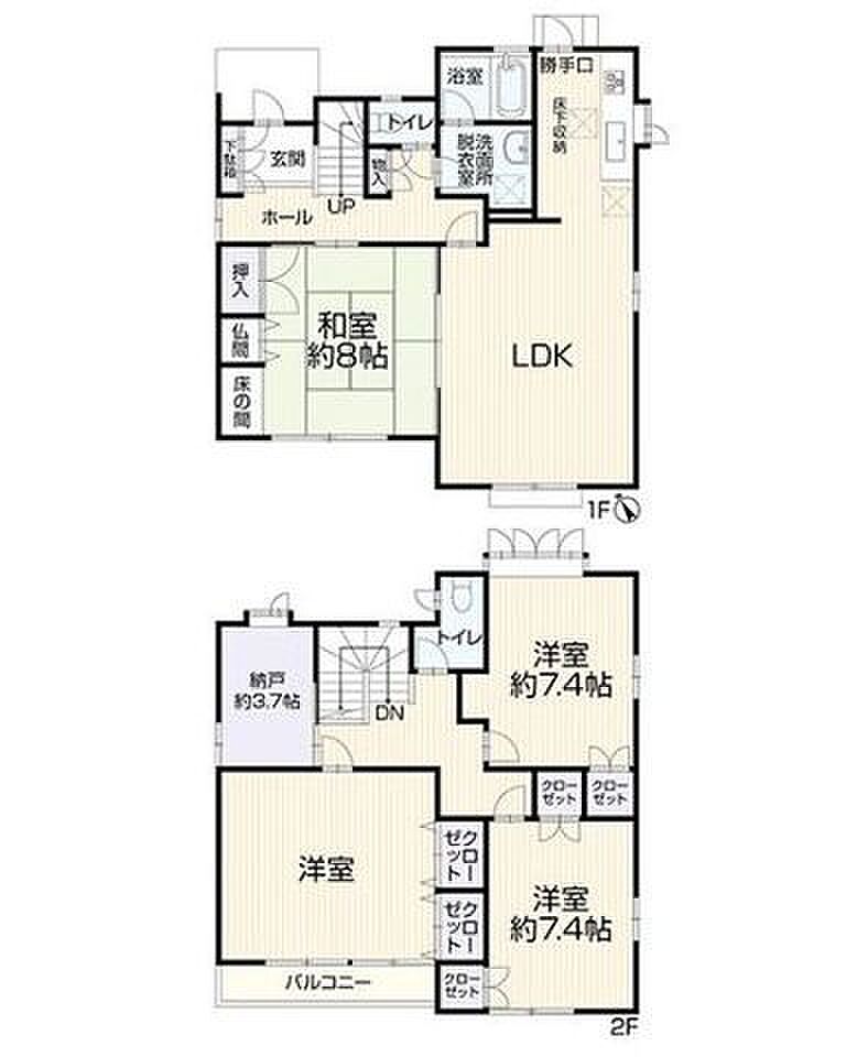 detached 愛知県額田郡幸田町大字菱池字地蔵堂