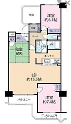 間取図画像 3LDK