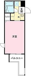 間取図画像 1K