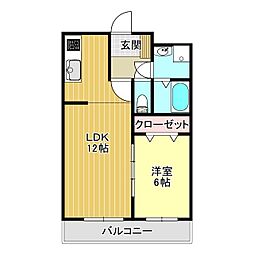 ヴィガラスＭ 1階/102