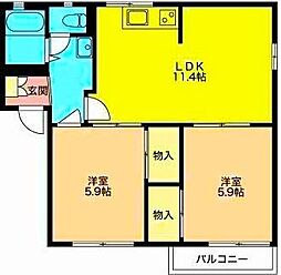 フレグランス若葉B 1階