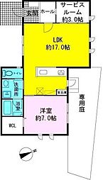 トローノ大岡公園 1階