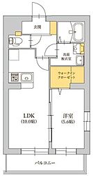 グランノール 1LDKの間取図画像
