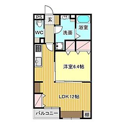 ジュエル・モンテ・レーゼ2 1LDKの間取図画像