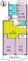 池之端ハイツ 3階/301