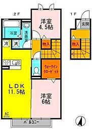 シャルマンピーチA 2階/202