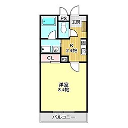 グランメール千本　A棟 2階