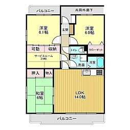 コルティーレ弐番館 3階/302