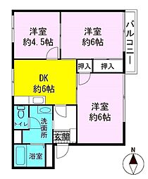 フレグランス南大岡A 2階/202