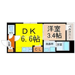 間取図画像 1DK
