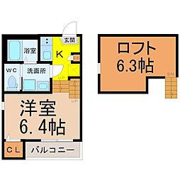 間取図画像 1SK