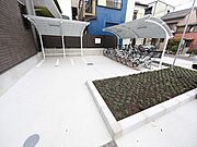 屋根付き駐輪場