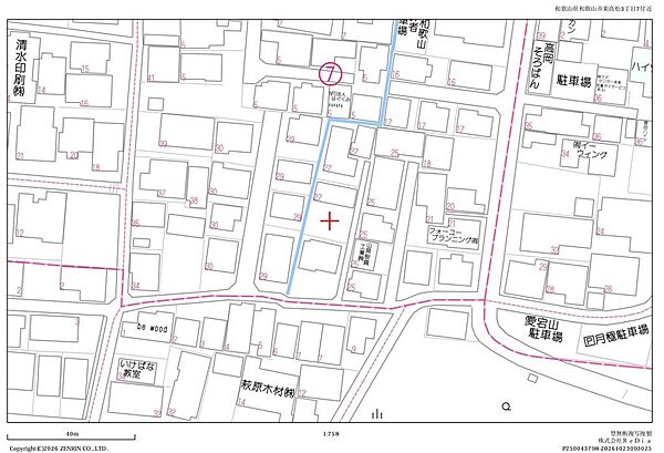 地図を拡大表示