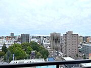 洋室からの眺望です。