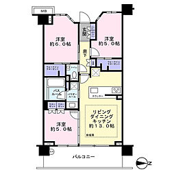 間取図画像 3LDK