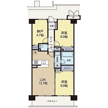 【マンション】間取り図