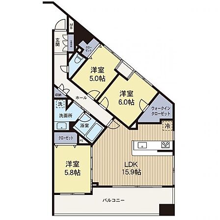 【マンション】間取り図