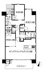 クレアホームズ松山東高前 3LDKの間取図画像