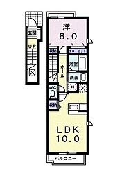 マラマA 1LDKの間取図画像