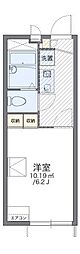 レオパレスクレセント山越 1Kの間取図画像