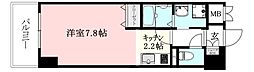 GARIREO TRENTE FORET TOWER 1Kの間取図画像