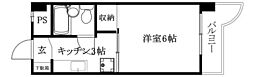 村上ビル 1Kの間取図画像