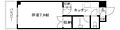 ジョイフル朝生田2階3.3万円