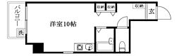 グレース.K ワンルームの間取図画像