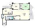 ル・パレ芦屋4階19.0万円