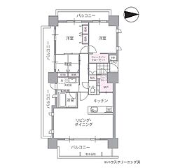 ウェリス大濠公園Z-Stage 3LDKの間取図画像