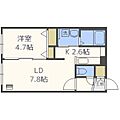 SAKURAコンフォートS2階6.0万円