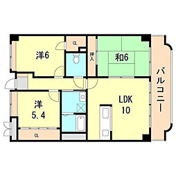 チェリーHIメゾンド・ソレーユ 3LDKの間取図画像