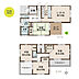 間取り：4780万円、4LDK、土地面積154.54m2、建物面積134.61m2