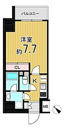 間取図画像 1K